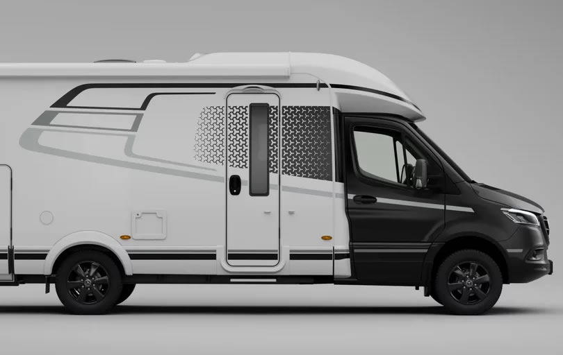 Obsidian black (Metallic) | White