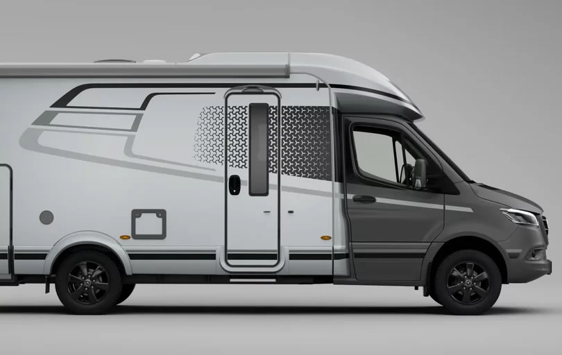 Black/Gray | Crystal Silver Metallic