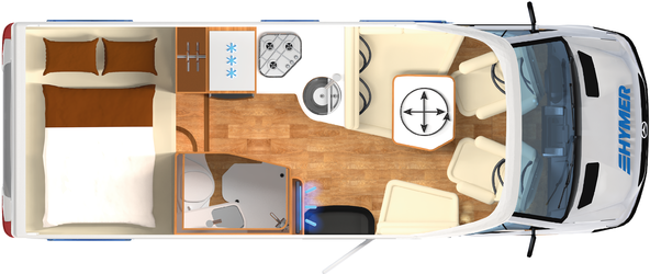 HYMER třídy B ModernComfort T 550